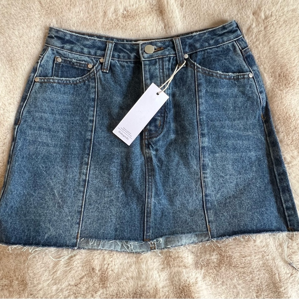 DENIM MINI SKIRT 28